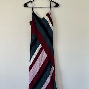 Multicolor Striped Women's Dress
